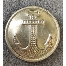 Пуговица Военно-Морского Флота СССР, обр. 1936 г., диаметр 22 мм, БЕЛАЯ.